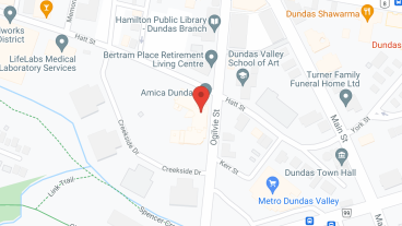 Amica Dundas in google map