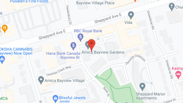 Amica Bayview Gardens in google map