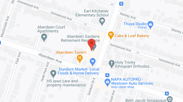Aberdeen Gardens Retirement Residence in google map
