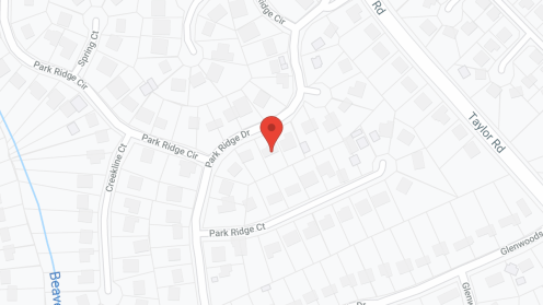 Map of the neighborhood around Hands That Care @ Park Ridge