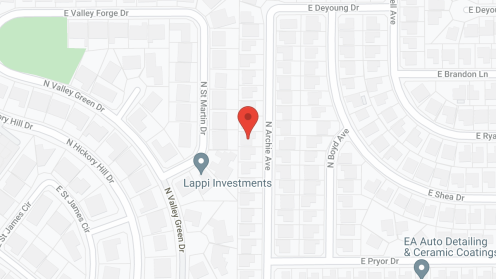 Map of the neighborhood around Hill Crest Senior Care