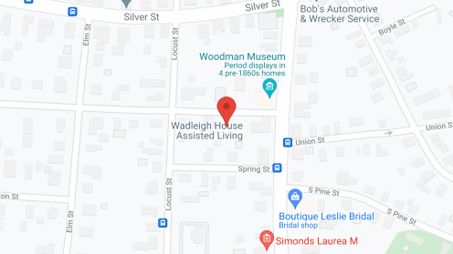 Map of the neighborhood around Wadleigh House LLC