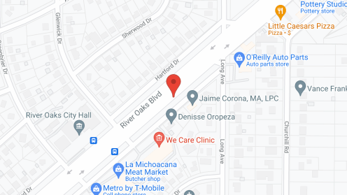 Map of the neighborhood around The Westmore Senior Living