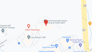 Commonwealth Senior Living at Cedar Bluff in google map
