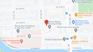 Aventura Rehab and Nursing Center in google map