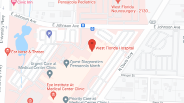West Florida Hospital in google map