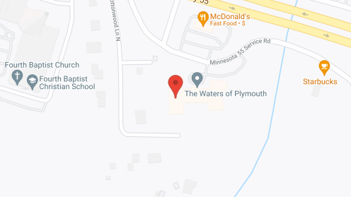Map of the neighborhood around The Waters of Plymouth