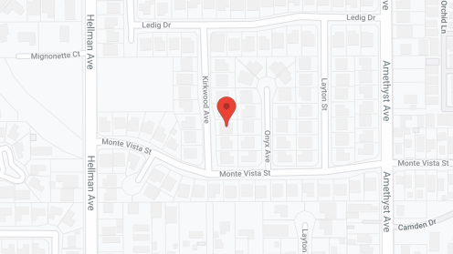 Map of the neighborhood around Halcyon Place I