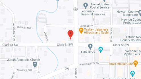 Map of the neighborhood around Emory Manor