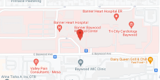 Banner Health Arizona in google map