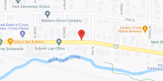 Milestone Senior Living Cross Plains in google map
