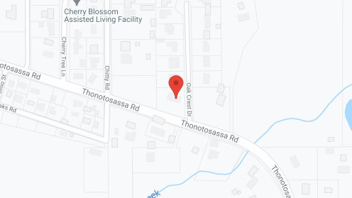 Map of the neighborhood around Stroke of Grace