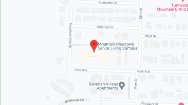 Mountain Meadows Senior Living Campus in google map