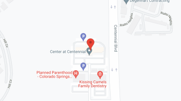 The Center at Centennial in google map