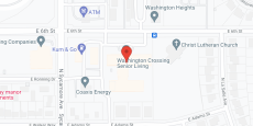 Washington Crossing in google map