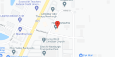 Aseracare Hospice Evansville in google map