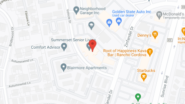 Summerset Senior Living - Rancho Cordova in google map