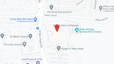 Spring Arbor of Raleigh in google map