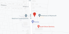 Windrose at Weymouth in google map