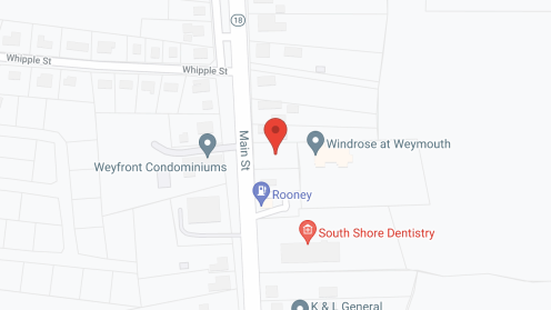 Map of the neighborhood around Windrose at Weymouth