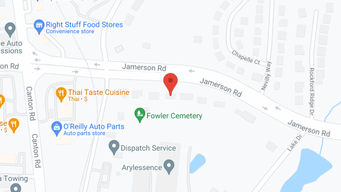 Map of the neighborhood around Care One At Jamerson