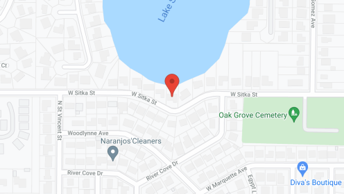 Map of the neighborhood around Silver Lake ALF Inc