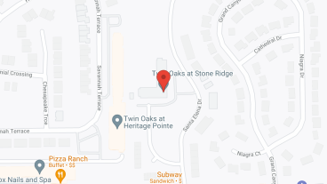 Twin Oaks at Stone Ridge in google map