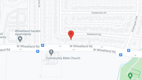 Map of the neighborhood around Spears House of Care