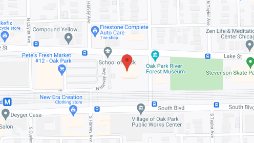 Map of the neighborhood around Heritage House