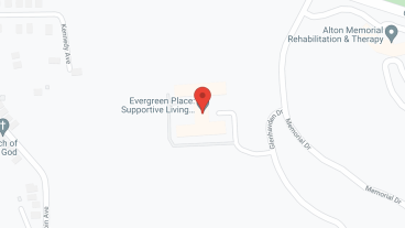 Evergreen Place of Alton in google map