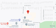 Whispering Winds Retirement in google map
