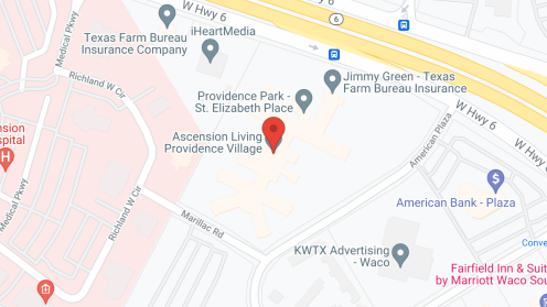 Map of the neighborhood around Providence Park