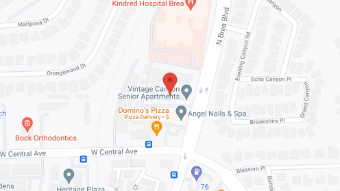 Map of the neighborhood around Vintage Canyon