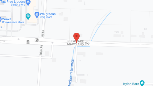 Map of the neighborhood around Delmar Villa
