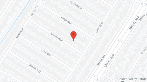 Map of the neighborhood around Muriel's Residential Facility