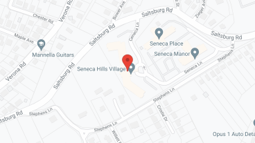 Seneca Hills Village in google map