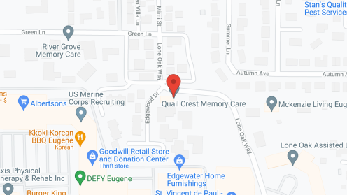 Map of the neighborhood around Quail Park Memory Care Residences