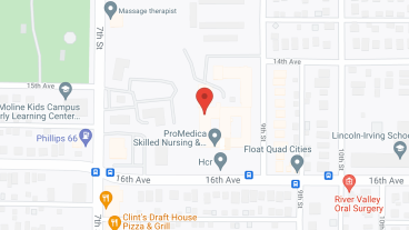Heartland Health Care Center Moline in google map