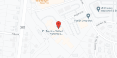 Manor Care Health Svc in google map