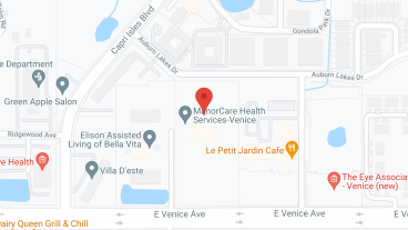ProMedica ManorCare Venice in google map