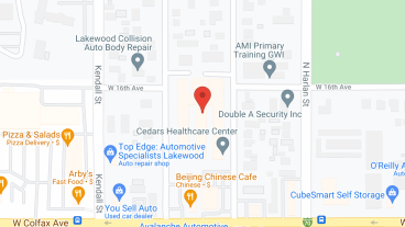 Cedars Healthcare Center in google map