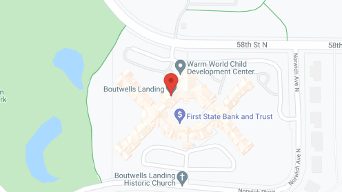 Map of the neighborhood around Boutwells Landing