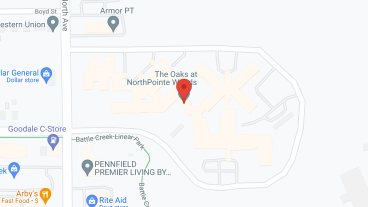 The Oaks at NorthPointe Woods in google map