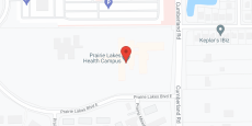 Prairie Lakes Health Campus in google map