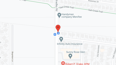 Map of the neighborhood around Sunny Rose Glen