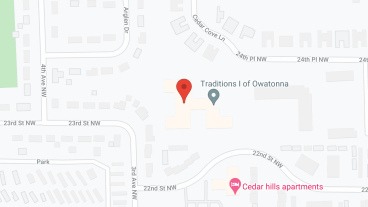 Traditions of Owatonna I in google map