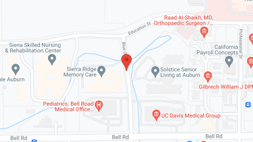 Map of the neighborhood around Sierra Ridge Memory Care