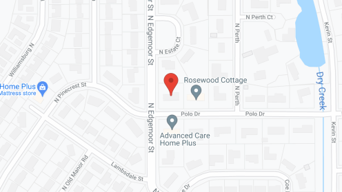 Map of the neighborhood around Sunflower Meadows #2
