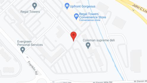 Map of the neighborhood around Imperial Senior Suites