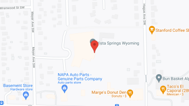 The Cortland Wyoming in google map
